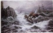 unknow artist Seascape, boats, ships and warships. 25 oil painting on canvas